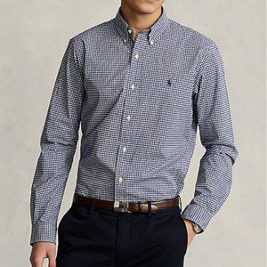 Polo Ralph Lauren | Men's Gingham Button up Long-sleeve Shirt